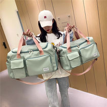 新品旅行包女手提大容量男防水轻便收纳出门旅游学生行李袋