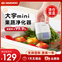 DAEWO/大宇mini无线果蔬清洗机食材全自动净化器除农残细菌洗菜机