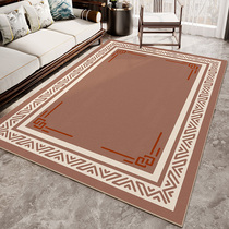 新中式国风客厅地毯高级轻奢沙发茶几毯大厅家用防滑免洗加厚地垫