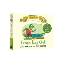 英文原版 橡树林的故事新品Tales from Acorn Wood: Frog's Day Out 青蛙的一天 纸板翻翻书启蒙绘本 咕噜牛 Julia Donaldson