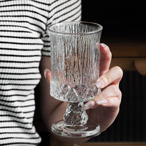 索厨复古宫廷风高脚玻璃杯创意轻奢果汁红酒杯果酒威士忌洋酒杯