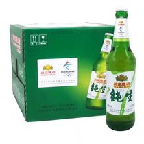 燕京纯生500ml12瓶装原麦汁浓度10度酒精度3.6度顺义总厂生产啤酒
