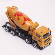 儿童油罐工程运输卡车男孩女孩宝宝水泥搅拌车会跑滑行汽车小玩具