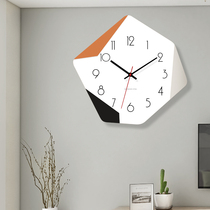 2024新款钟表挂钟客厅现代家用时尚网红创意简约北欧餐厅挂墙时钟