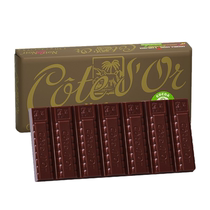比利时进口克特多金象黑巧克力块装150g(2*75g)临期零食品价清仓