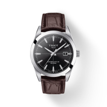 天梭瑞士手表风度系列时尚腕表皮带机械男表 T127.407.16.051.01