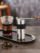 法风手摇式咖啡豆研磨机手磨咖啡机手动磨豆机便携式家用咖啡机器