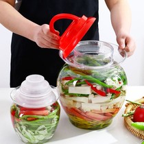 包邮宝升食品级泡菜坛子 塑料密封储物罐 pet塑料瓶酵素瓶酱菜瓶