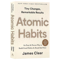 原子习惯英文原版 Atomic Habits An Easy Proven Way建立好习惯打破坏习惯 自我提升自我管理 养成好习惯的有效方法 James Clear