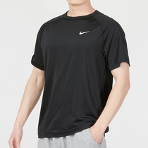 NIKE耐克男子短袖2024夏季新款透气跑步健身衣运动宽松T恤DV9816