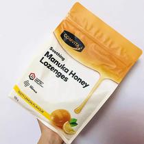 新西兰comvita康维他麦卢卡10+蜂蜜蜂胶润喉糖柠檬味500g