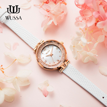 正品WUSSA舞时 时装表手表女学生韩版潮流水钻简约个性生日礼物送