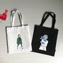 手提袋女学生韩版帆布大号小清新大容量布袋子便利时尚袋简约