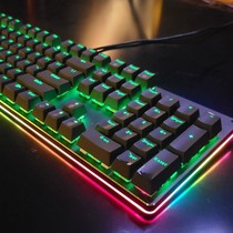 二手机械键盘富勒磁动力达尔优雷柏机青轴光轴RGB灯防水热插拔