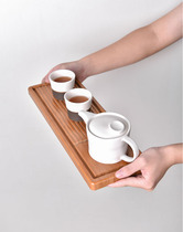 新款亚朵酒店同款茶具拼色陶瓷休闲茶具套装下午茶简约东方中式哑