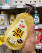 韩国进口爱敬谷物洗洁精米糠小麦果蔬餐具洗涤剂清洁去油污正品