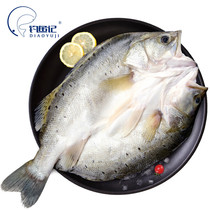 钓鱼记开背海鲈鱼500g-650g（去鳃去鳞去内脏）冷冻 生鲜 鱼类 海