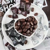 咖啡糖可嚼咖啡豆学生犯困提神黑咖啡袋装糖果批发小零食散装食品