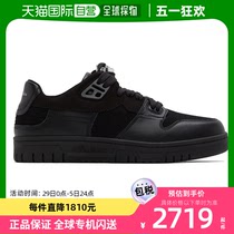 香港直邮潮奢 Acne Studios 男士黑色徽标运动鞋