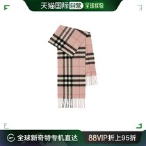 【99新未使用】香港直邮潮奢 Burberry 巴宝莉 男童格纹羊绒围巾