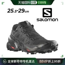 日本直邮 Salomon 越野跑鞋男鞋 SALOMON SPEEDCROSS 6 男士低帮/
