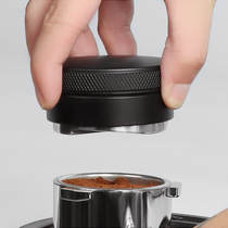 咖啡布粉器不锈钢压粉器智能意式压粉锤套装可调51/53/58mm304