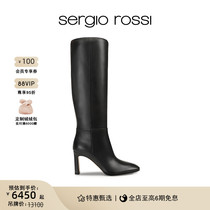 Sergio Rossi/SR女鞋sr Kim系列高跟长筒靴