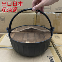 出口日本寿喜锅铸铁炖锅户外铁锅老式无涂层电磁炉专用卡式炉汤锅