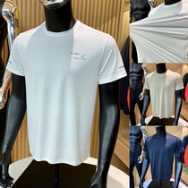 科技冷感面料！激光冲孔！夏季男士户外运动休闲冰丝短袖T恤衫潮