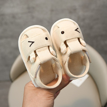 婴儿鞋夏季凉鞋男女宝宝鞋子软底鞋学步不掉鞋1岁7-9-11个月5幼儿