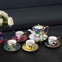费灵家居陶瓷咖啡壶咖啡杯下午茶骨瓷英式咖啡具套装茶具家用轻奢