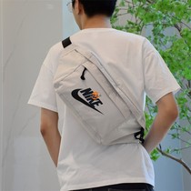 专柜正品Nike王一博同款运动休闲学生胸包大斜挎单肩包BA5751-072