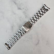 适配欧米茄超霸329赛车计时原装手表专用精钢表带折叠扣配件21mm