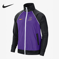Nike/耐克官方正品洛杉矶湖人队 男子运动休闲夹克外套DD3673-504