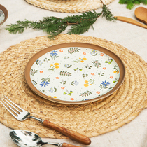 ijarl北欧碗碟套装家用2023新款陶瓷餐具好看的饭碗面碗盘子餐盘