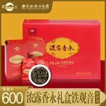 凤山安溪铁观音集团茶叶特级浓香型252g浓露香永礼盒2021秋茶