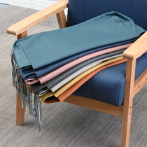 北欧沙发椅专用科技布防尘罩单双三人座盖巾小户型沙发套白色灰色
