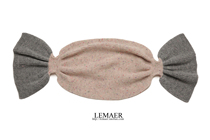 LEMAER乐玛尔 法国客户CASHMERE可爱糖果形状设计彩点羊绒围巾