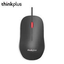 联想thinkplus M80有线鼠标红光usb笔记本台式机电脑商务办公游戏