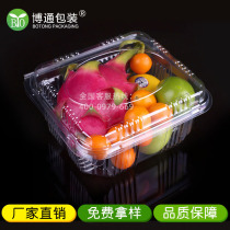 果蔬佳人一次性透明塑料果蔬盒蔬菜沙拉盒果切包装塑料盒厂家直销