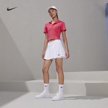 Nike耐克官方DRI-FIT女速干网球短裙夏季环保针织休闲拼接DH9553