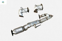 天籁2.3 2.5 3.5三元催化 全钢汽车尾气净化器排气管前段原装位
