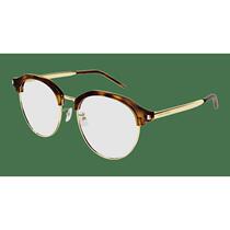 Saint Laurent 女专柜2024热销时尚眼镜架代购美国半框猫眼高级感