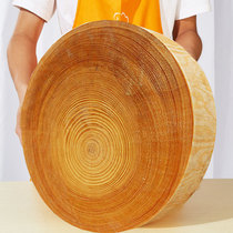 圆形加厚松木菜板实木家用砧板厨房切菜板剁肉板菜墩砍大骨头砧板
