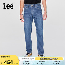 Lee24春夏新品多版型中腰蓝色五袋款男士休闲牛仔长裤潮流LMB1007