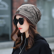 女士帽子秋冬款韩版动物时尚包头休闲男头巾月子帽舒适保暖套头帽