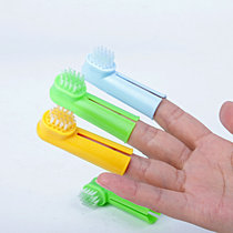宠物手指牙刷 宠物牙刷 狗手指牙刷 清洁口腔除菌去臭防疾病 批发