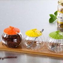 创意玻璃调味罐三件套装 调料瓶 玻璃器皿 调味罐 套装 厨房用品