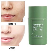 新品Deep Cleaning Face Mask Green Tea Oil Control Eggplant R