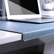 扣边办公桌垫超大鼠标垫护肘学习书桌垫电脑皮革写字垫板折边防水